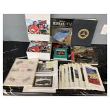 Assorted auto books & magazines