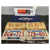 License plates