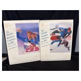 2 1984 winter Olympic posters