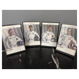 Framed driver pictures