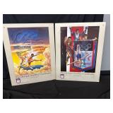 Two 1984 summer Olympic posters