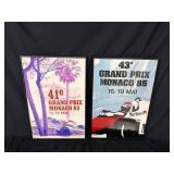 2 Framed Grand Prix Posters