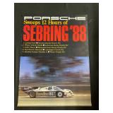 Vintage Porsche Racing Posters