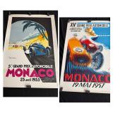 Reprints of Grand Prix Posters from 1933 & 1957