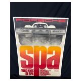 Porsche Spa Poster