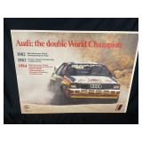Audi world champ poster