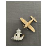 Brass plane and parts