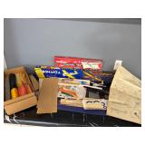 3 Antique Model Airplanes withe Accessories