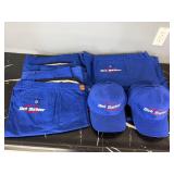 8 Pr of Crew Pants and 8 Hats