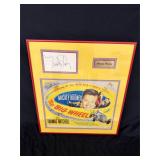 Mickey Rooney Movie signed Poster