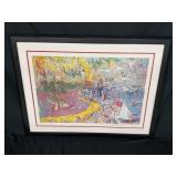 Leroy Neiman print signed