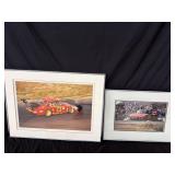 2 Dick Barbour Framed Matted Photos