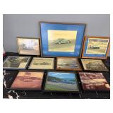 10 Porsche Framed Photos