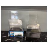 8 Clear Display Cases