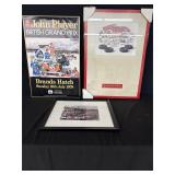 2 Posters & 1 Framed Matted Photo
