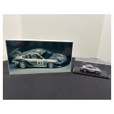 5 Dick Barbour Porsche Models & same car in case