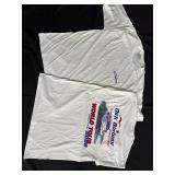 10 NEW white Dick Barbour T-shirts