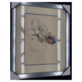 Framed artwork