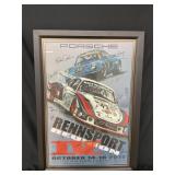 Frame signed poster
