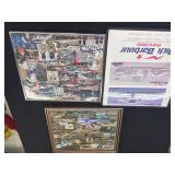 3 Framed artwork