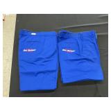 Dick Barbour paints and shorts