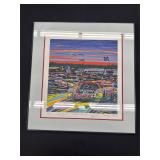 Daytona sunrise framed artwork