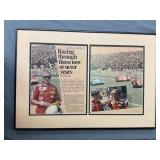 Framed Paul Newman Life at Forty Article