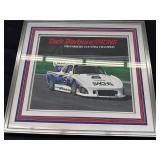 Dick Barbour Racing Framed Wall Hanging