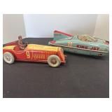 2 Vintage tin toys
