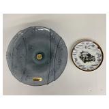 Trophy and plate