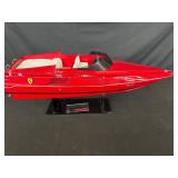Ferrari Riva Testarossa model boat