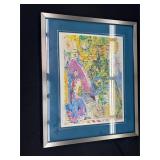 Leroy Neumann framed artwork