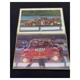 Framed race cars