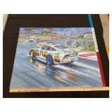 Canvas painting by Simon ward