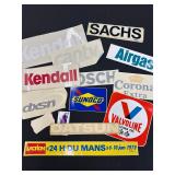Assorted decals and stickers