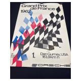 1962 Grand Prix de France poster