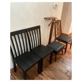3 Chairs and Valet