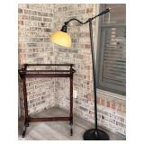 Quilt Rack and Floor Lamp