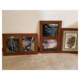 3 Nature Pictures with Frames