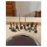Hallmark Little Gallery Fine Pewter Figures
