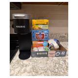 Keurig Machine, Coffee Pods, Filters, Tea