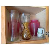 Assorted vases
