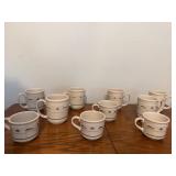 Green Longaberger Pottery