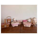 Longaberger Horizon of Hope Baskets and Boyds Bear
