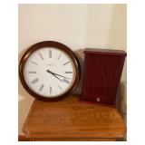 Howard Miller Clock and Key Organizer