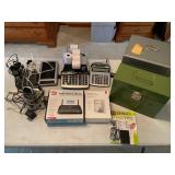Phones, Adding Machines, Metal Storage Boxes
