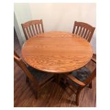Amish Homes Table and 4 Chairs