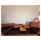 Longaberger Basket and Bread Basket Brick