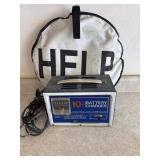 Battery charger and cables