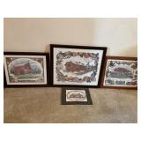 4 Patti Host Paintings